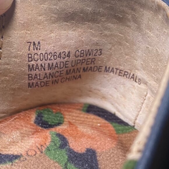 B.O.C. Womens Navy Blue Faux Leather Loafer Flats Comfort Casual Preppy Academia - Picture 7 of 8